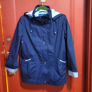 Mackinstosh New England (since 1935) Blue Spring Hodded Jacket Size S